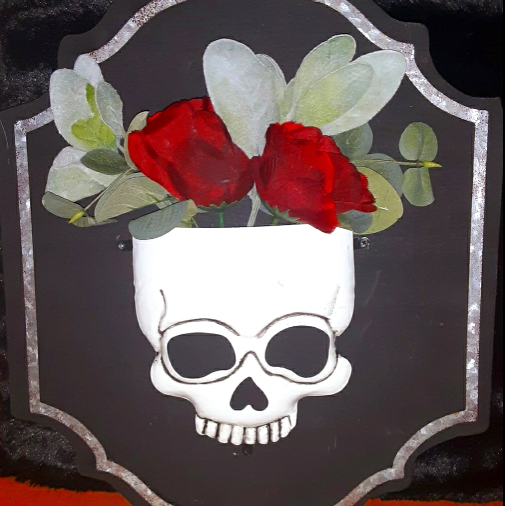 Decorative 3D Halloween Floral Hanging Wal…